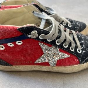 Authentic GOLDEN GOOSE Destress Women’s  Mid Star Sneakers